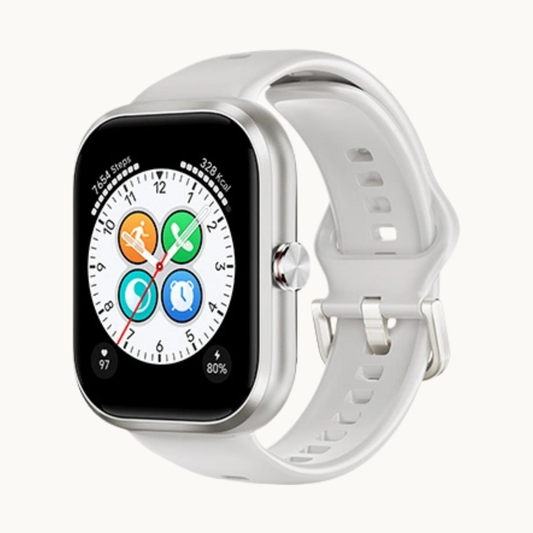 HONOR CHOICE Smartwatch White with 1.95" AMOLED Display, Bluetooth Calling