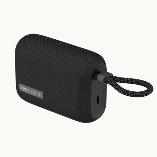 HONOR Choice Portable Bluetooth Speaker Black – Powerful Sound, Compact Design & All-Day Play