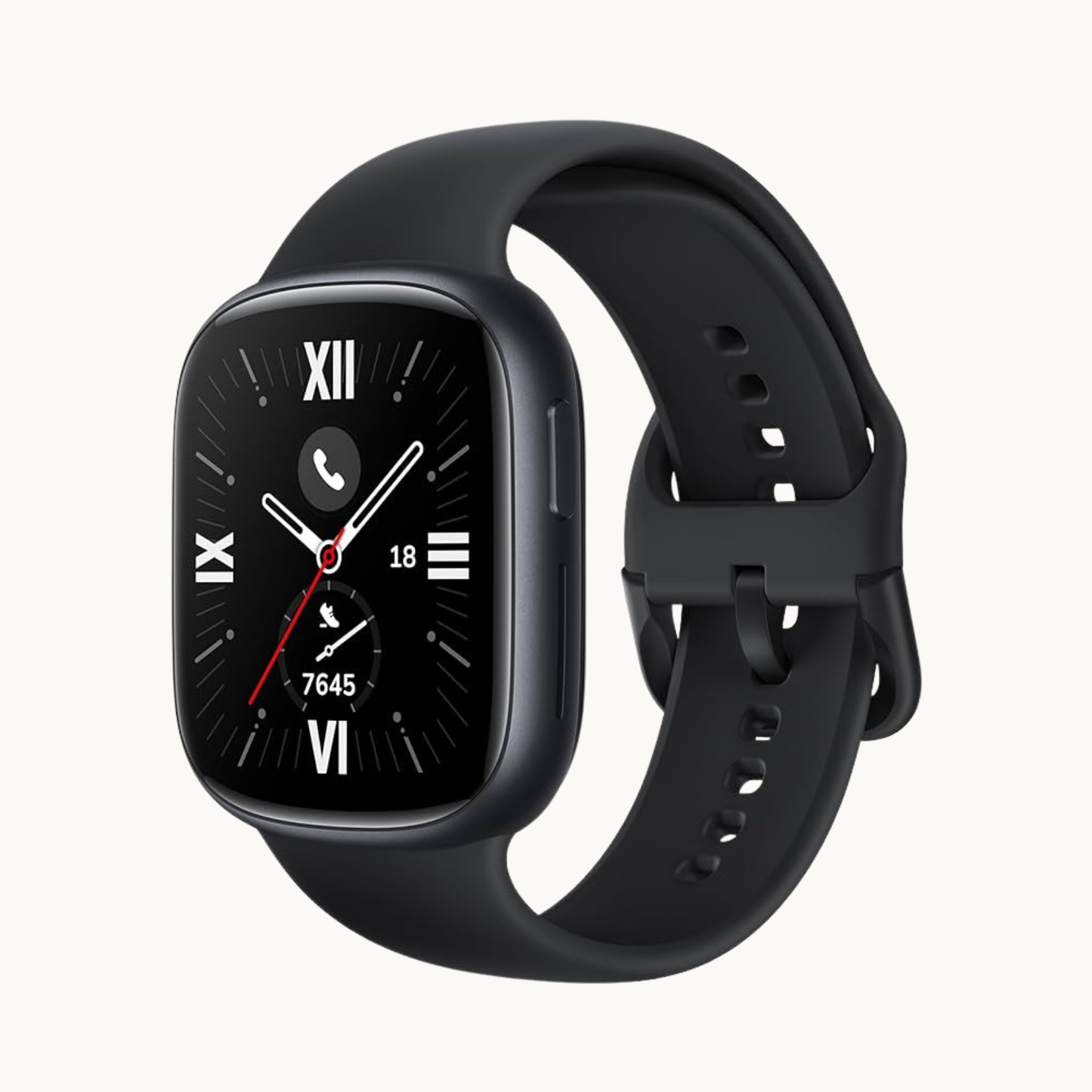 HONOR Watch 4 Black Smartwatch with 1.75" AMOLED Display, Bluetooth Calling