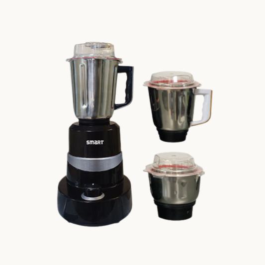 SMART Turbo Mixer Grinder 3 Jars 1200w Black (SEK-BL015C)