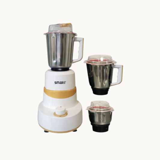 SMART Turbo Mixer Grinder 3 Jars 1200w White (SEK-BL015C)